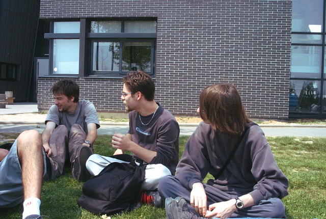 Thomas, Julien et Simon (photo de Benoit)